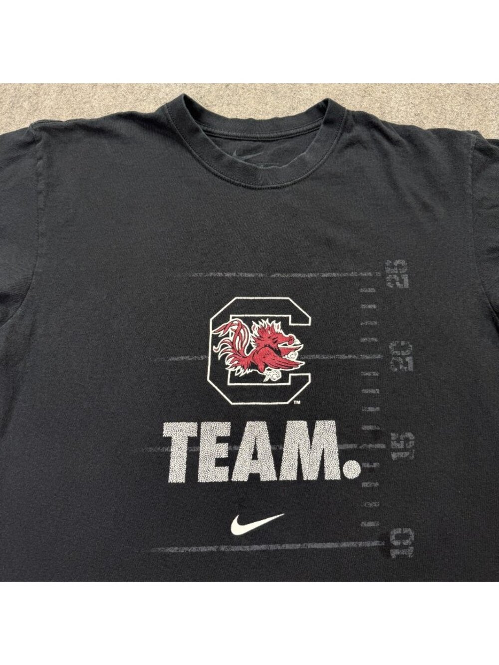 South Carolina Gamecocks Nike Shirt Men M Black Loose Crew Neck